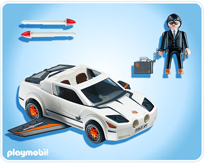 coche agente secreto playmobil